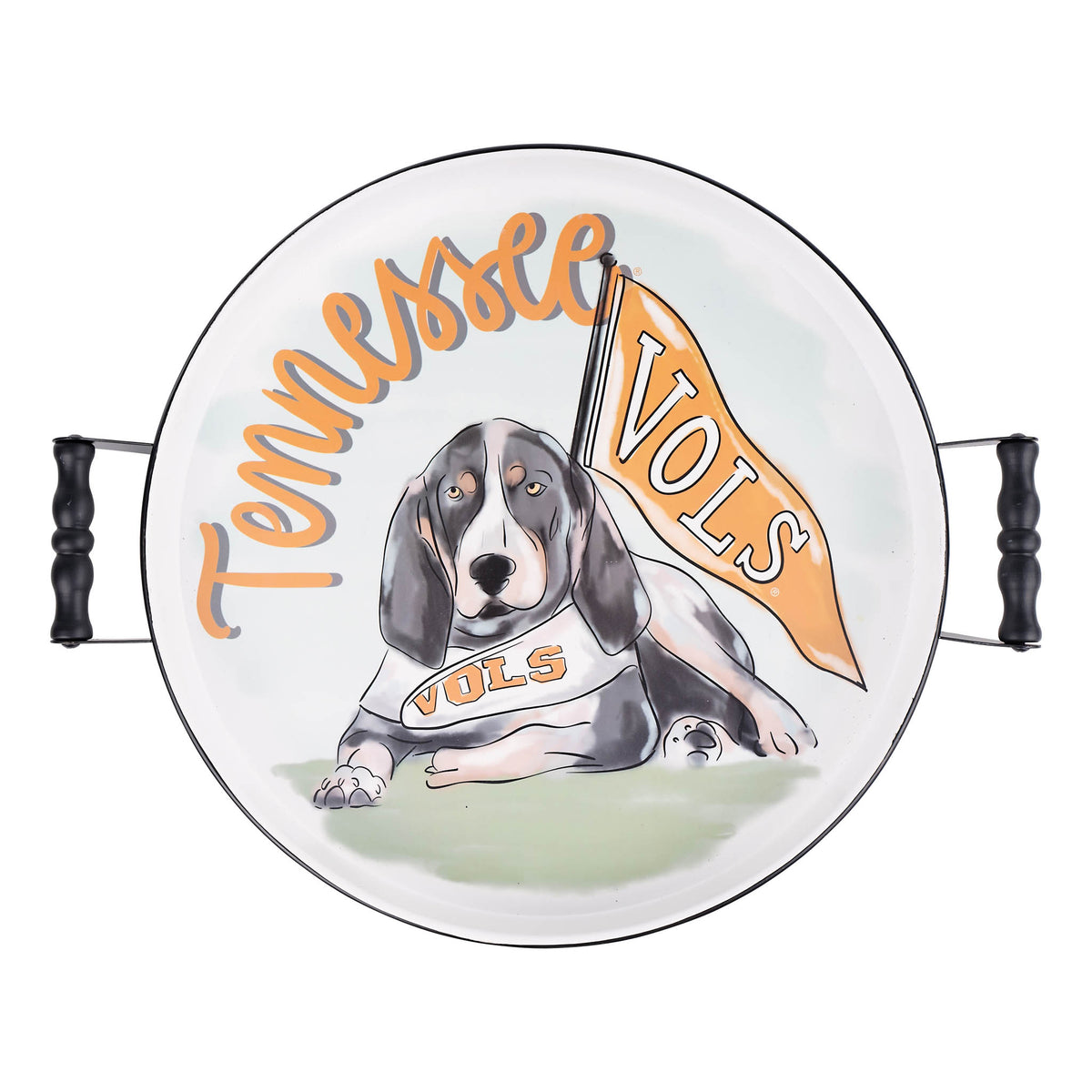 Tennessee  Mascot Enamel Tray