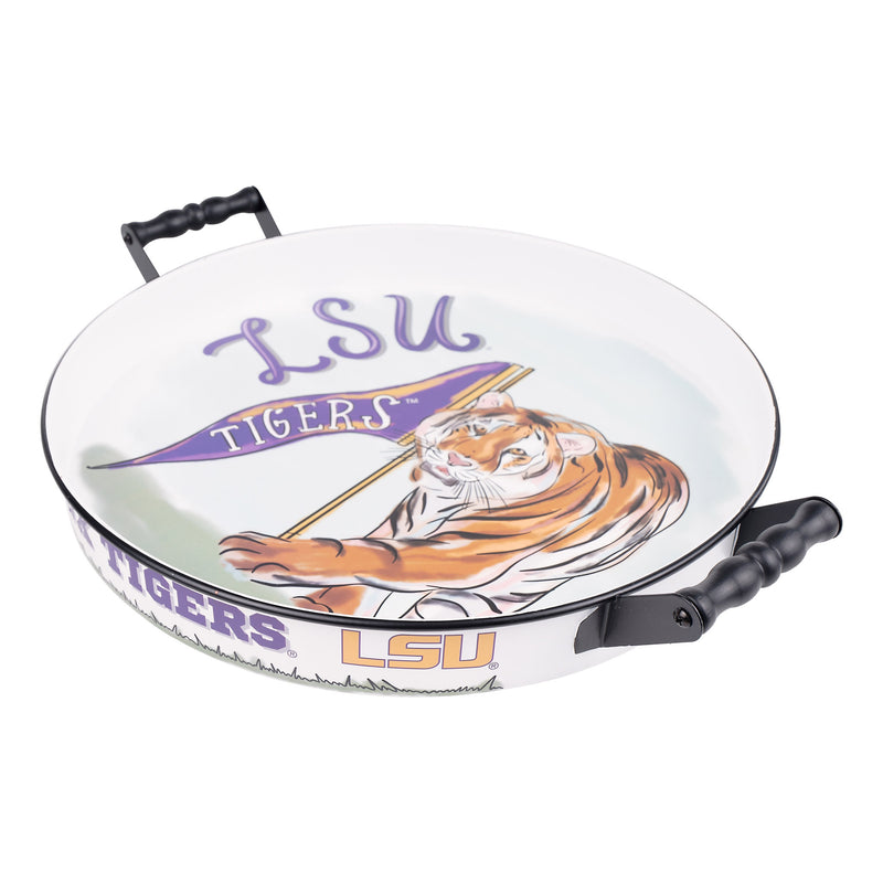 LSU  Mascot Enamel Tray