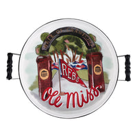 Ole Miss  Mascot Enamel Tray
