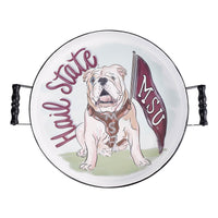 Mississippi State  Mascot Enamel Tray