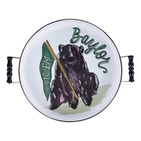Baylor  Mascot Enamel Tray