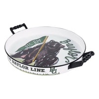 Baylor  Mascot Enamel Tray
