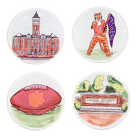 Clemson  Coaster Set/4