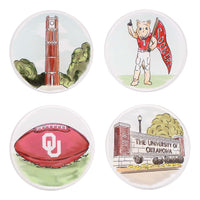 Oklahoma  Coaster Set/4