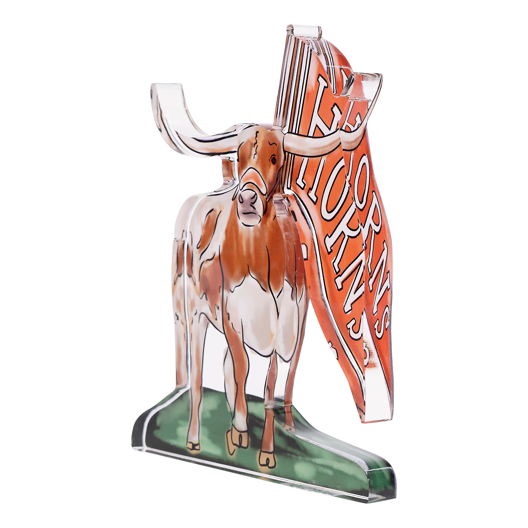 View Our Cute Texas Bevo Acrylic Stand! Hook 'Em Horns! – GLORY HAUS
