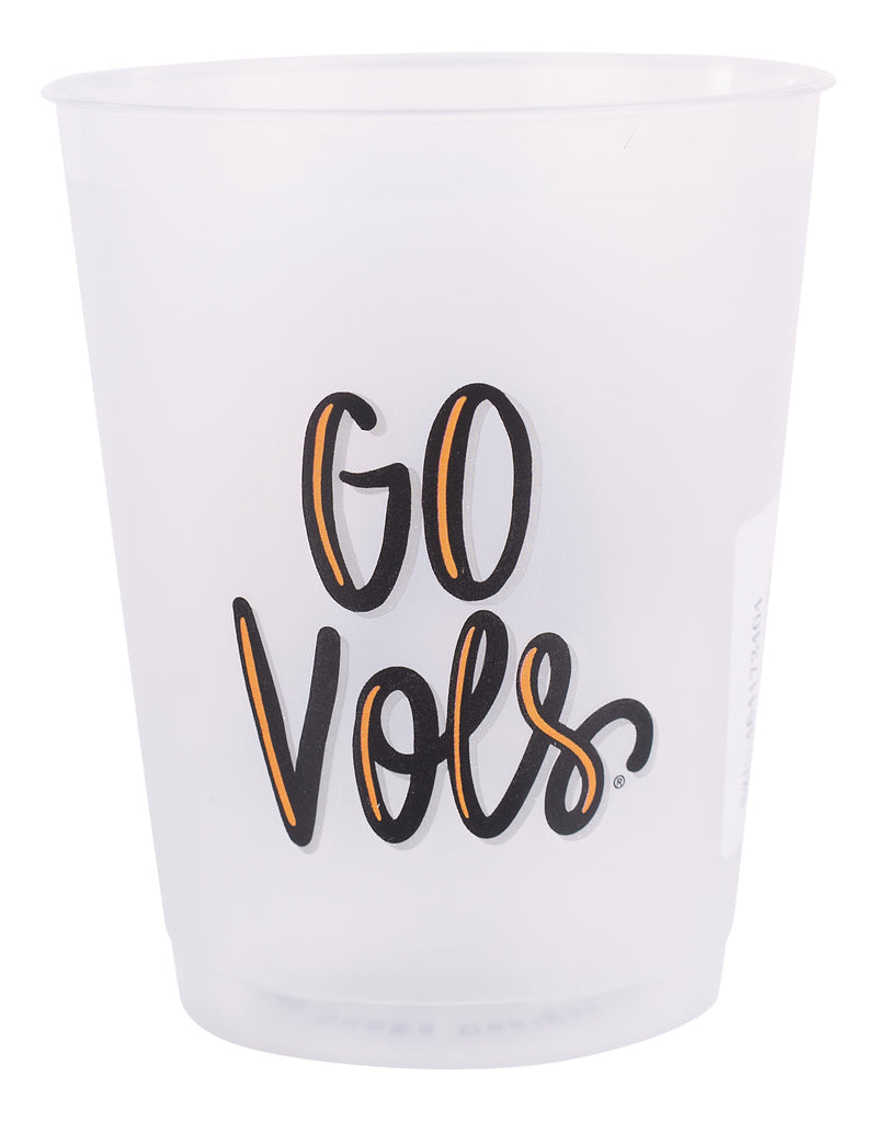 Tennessee  Mascot Frosted Cups Set/8