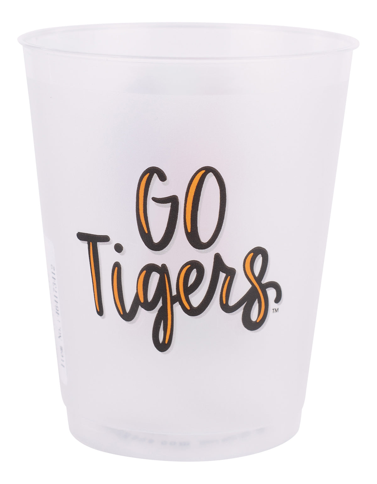 Clemson  Mascot Frosted Cups Set/8