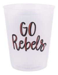 Ole Miss  Mascot Frosted Cups Set/8