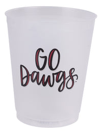Mississippi State  Mascot Frosted Cups Set/8