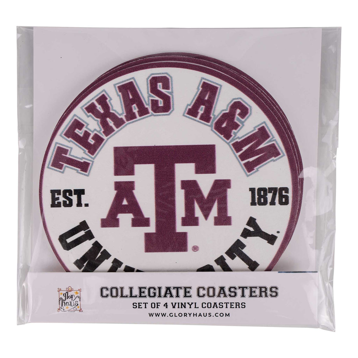 Texas A&M Retro Placemat Set/4