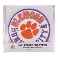 Clemson Retro Placemat Set/4