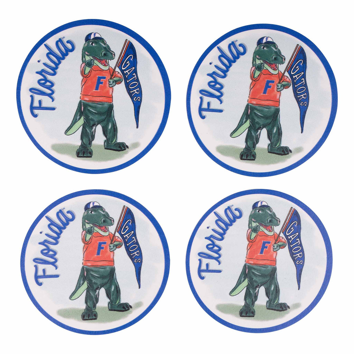 Florida Mascot Coaster Set/4