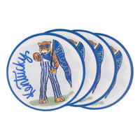 Kentucky Mascot Coaster Set/4
