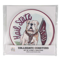 Mississippi State Mascot Coaster Set/4