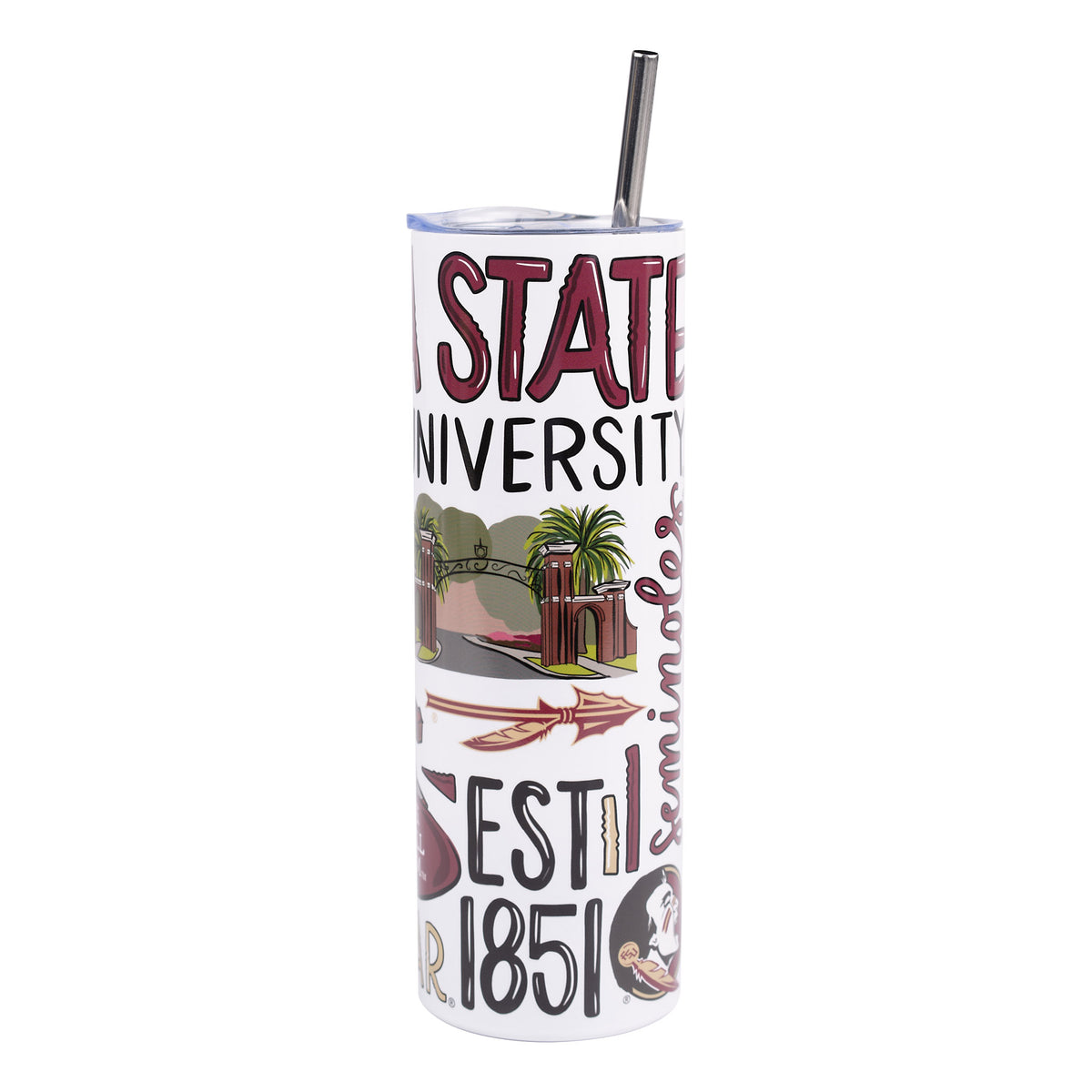Florida State Icon Tumbler