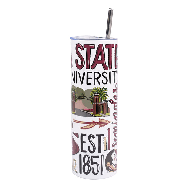 Florida State Icon Tumbler
