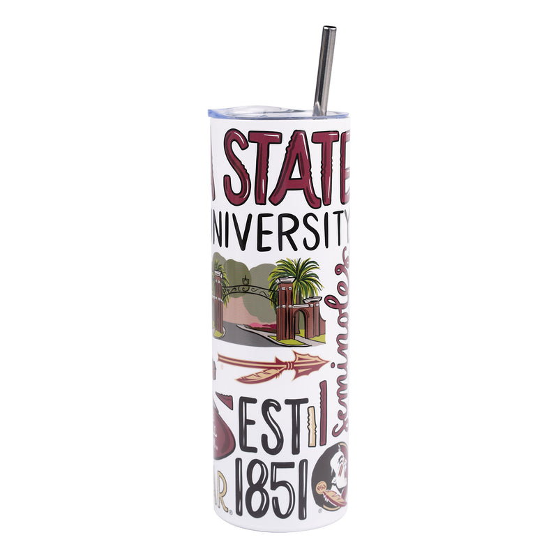 Florida State Icon Tumbler