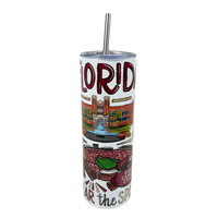 Florida State Icon Tumbler