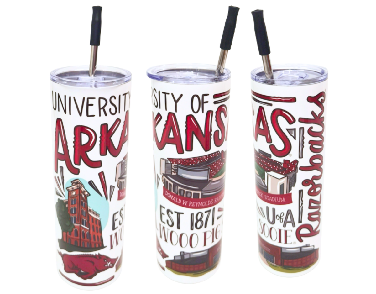 Arkansas Icon Tumbler
