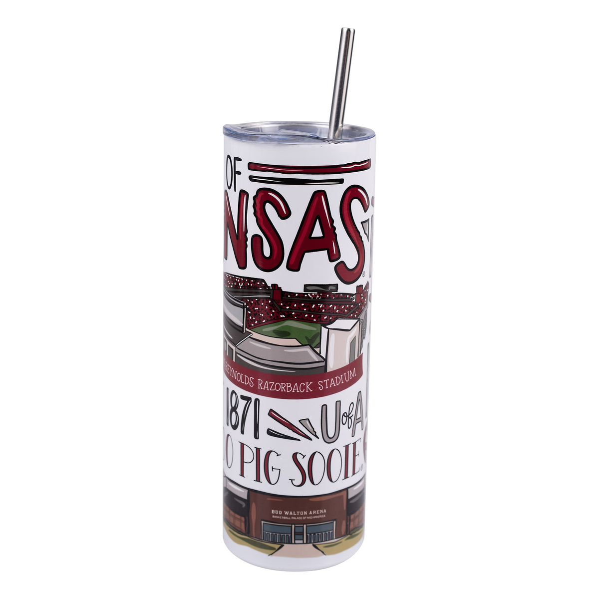 Arkansas Icon Tumbler