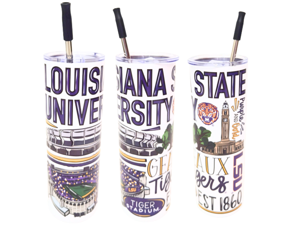 LSU Icon Tumbler