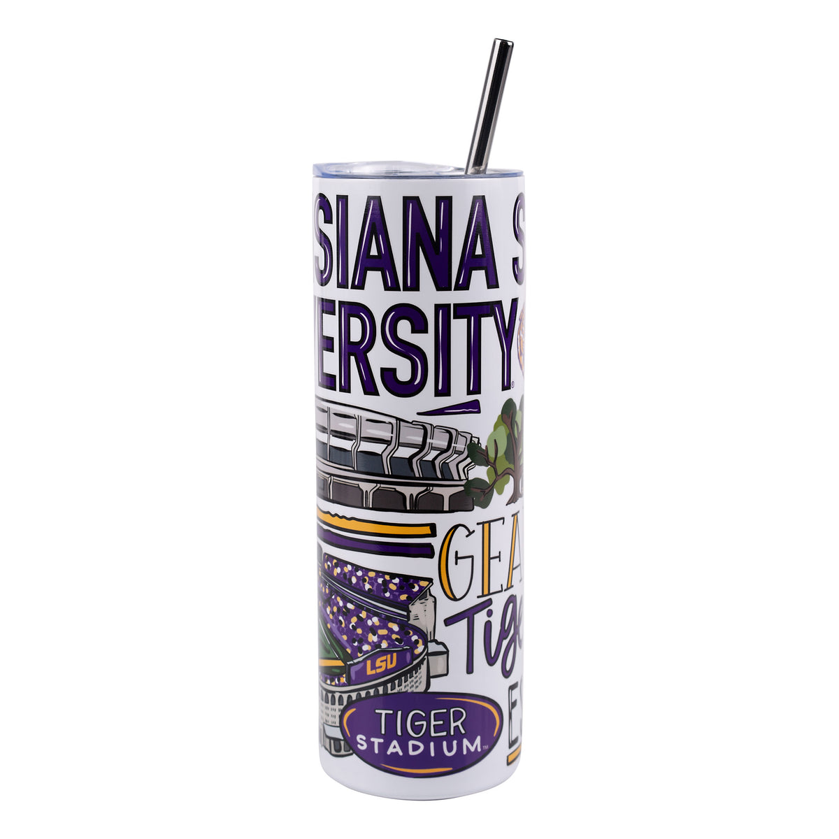 LSU Icon Tumbler