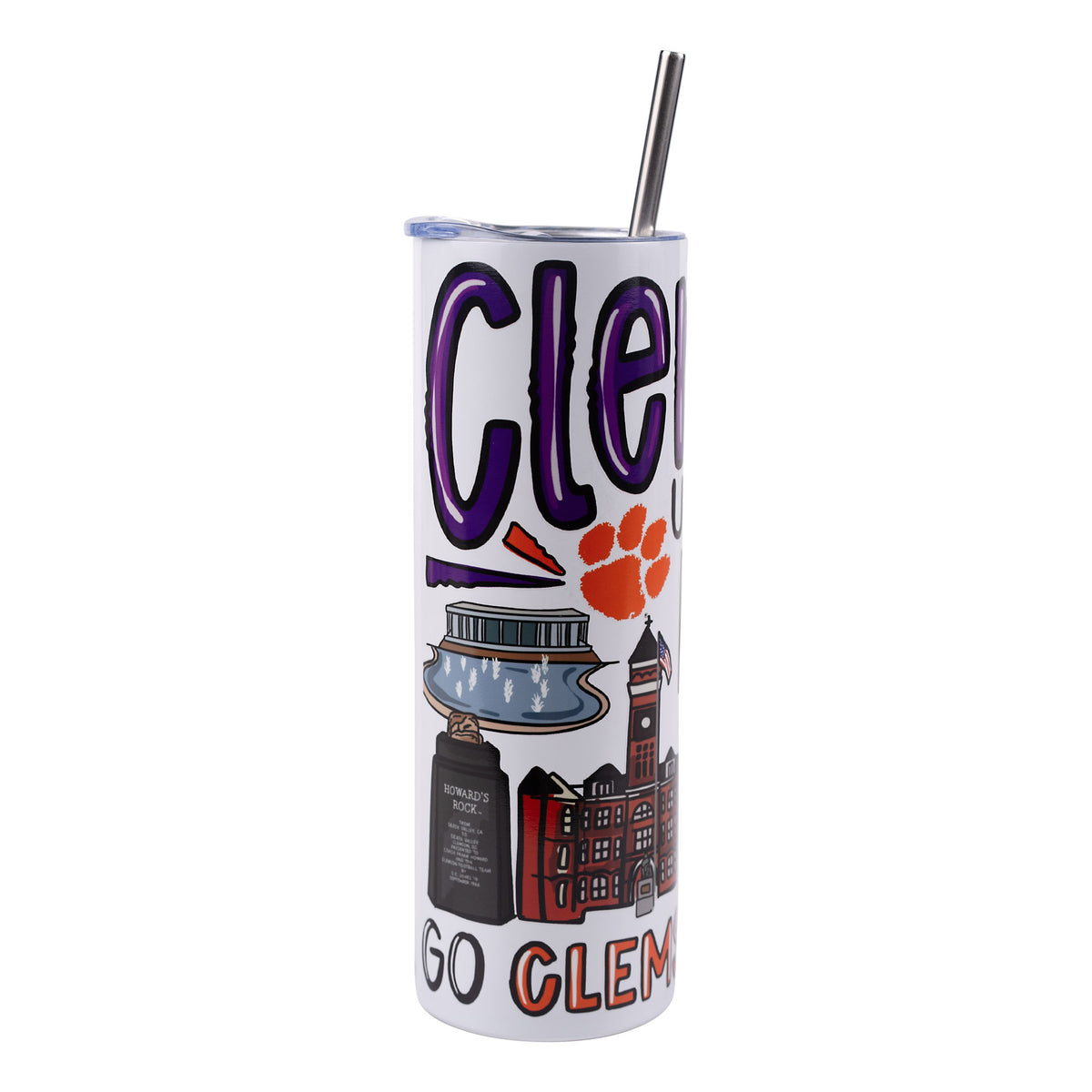Clemson Icon Tumbler