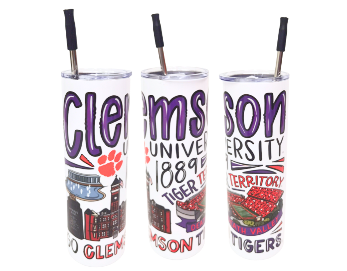 Clemson Icon Tumbler
