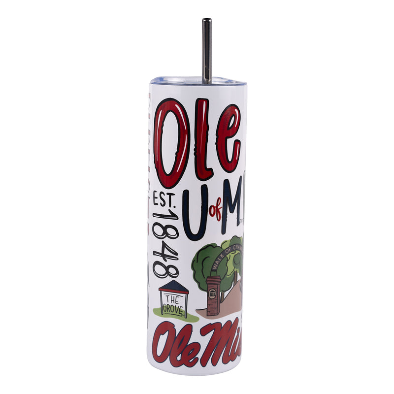 Ole Miss Icon Tumbler