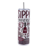 Mississippi State Icon Tumbler