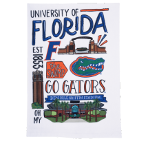 Florida Icon Tea Towel