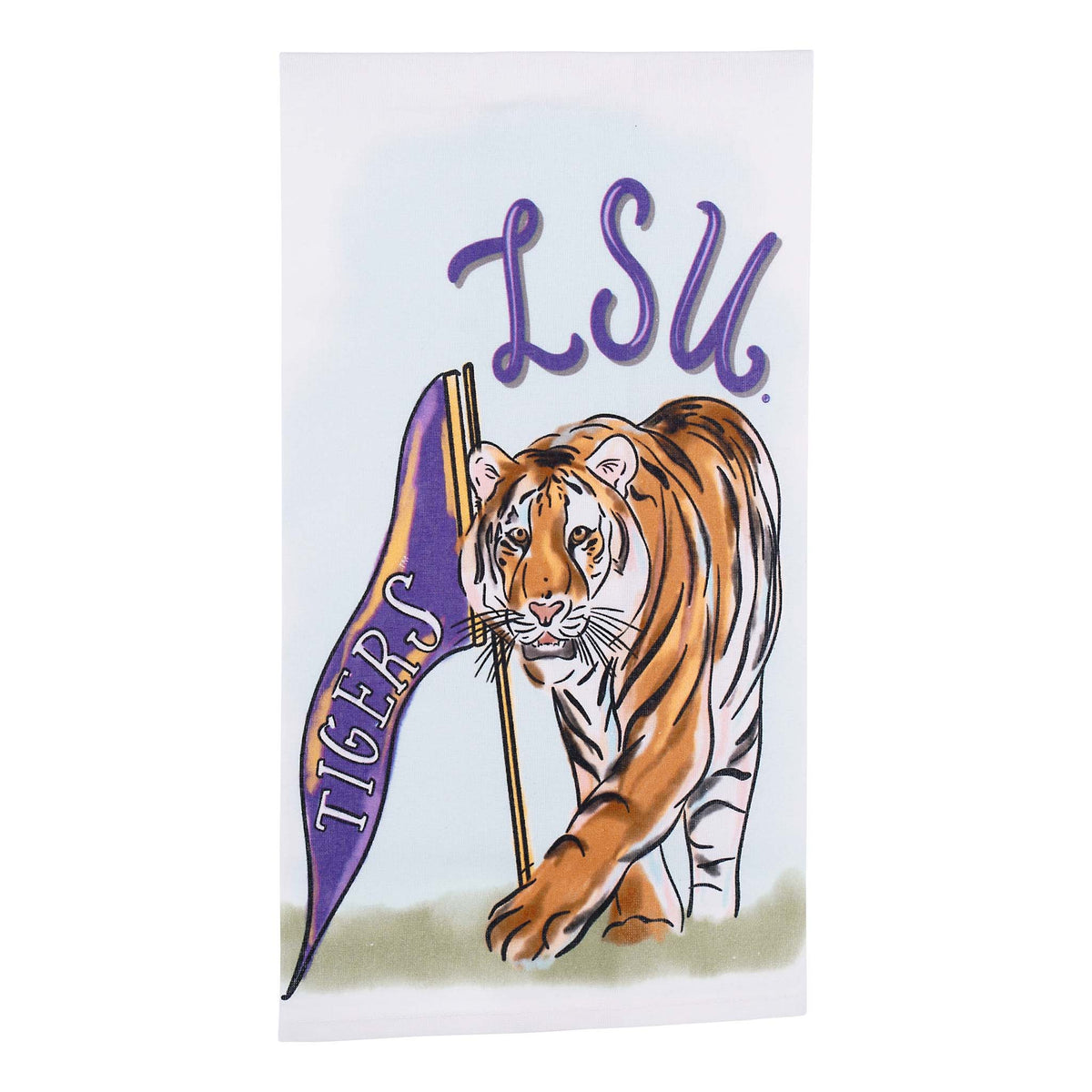 LSU Mascot Tea Towel