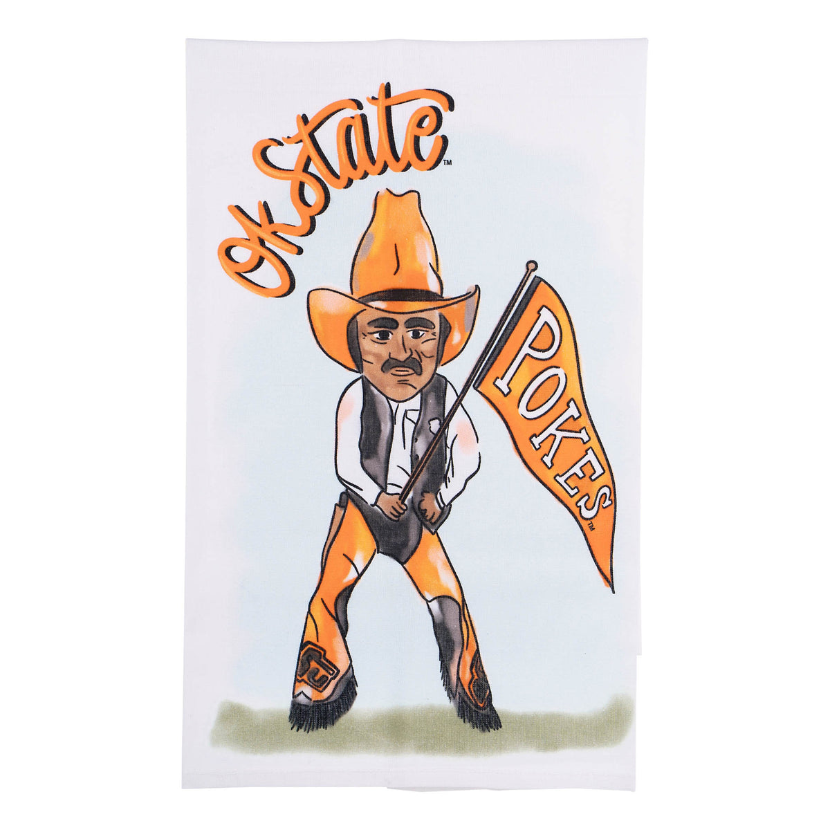 Oklahoma State Mascot Tea Towel
