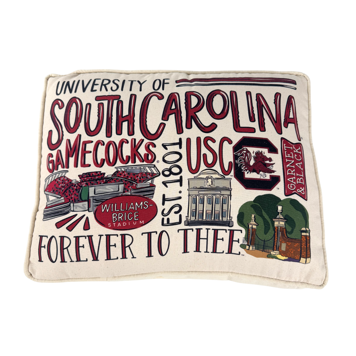 South Carolina Icon Pillow