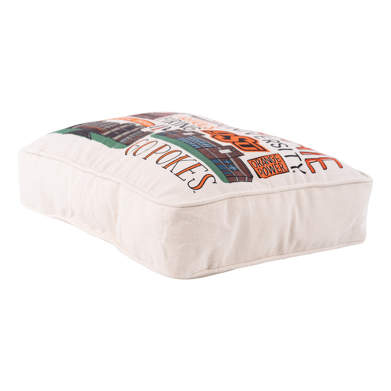 Oklahoma State Icon Pillow