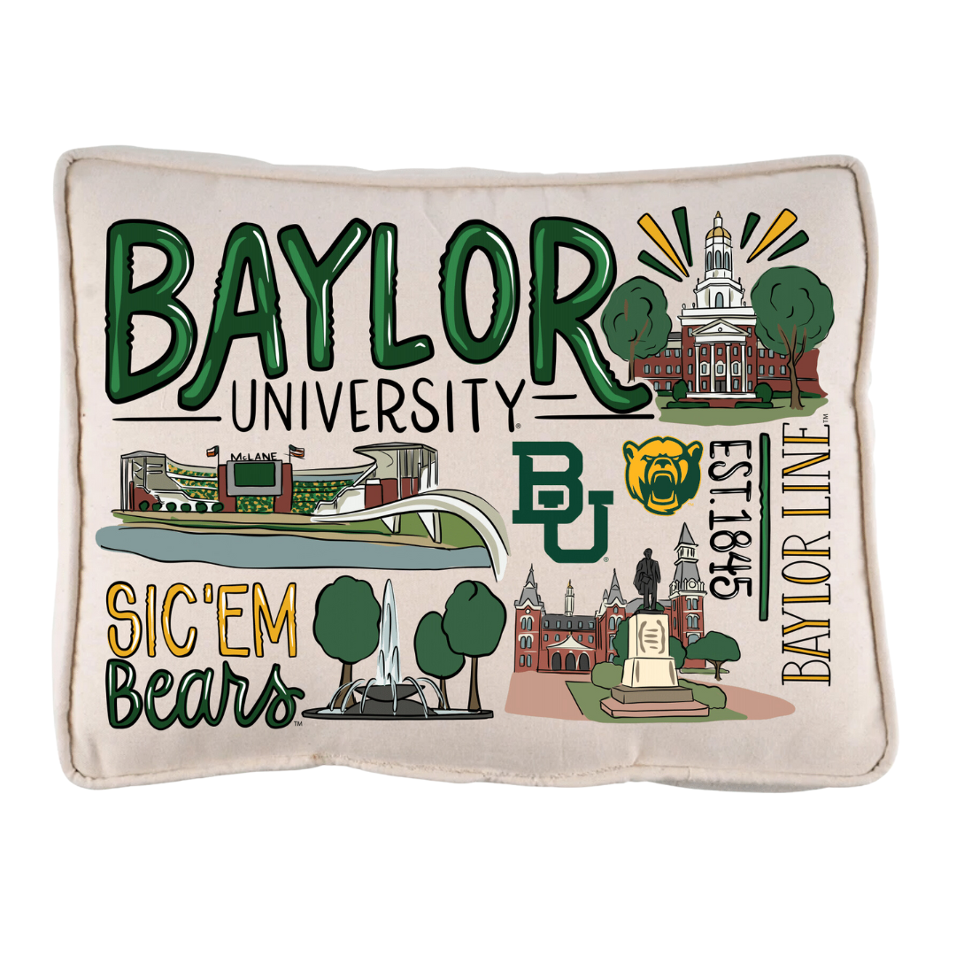 Baylor Icon Pillow