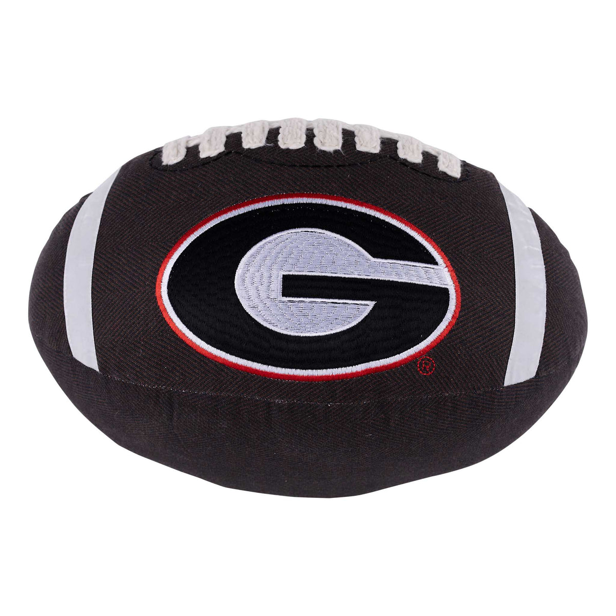 Georgia Football Shaped Pillow