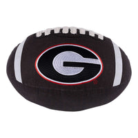 Georgia Football Shaped Pillow
