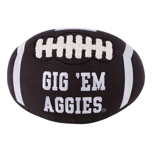 Texas A&M Football Shaped Pillow