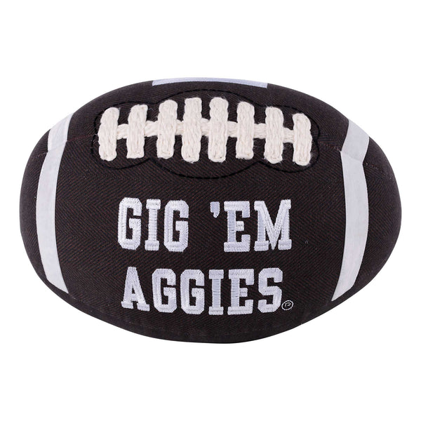 Texas A&M Football Shaped Pillow