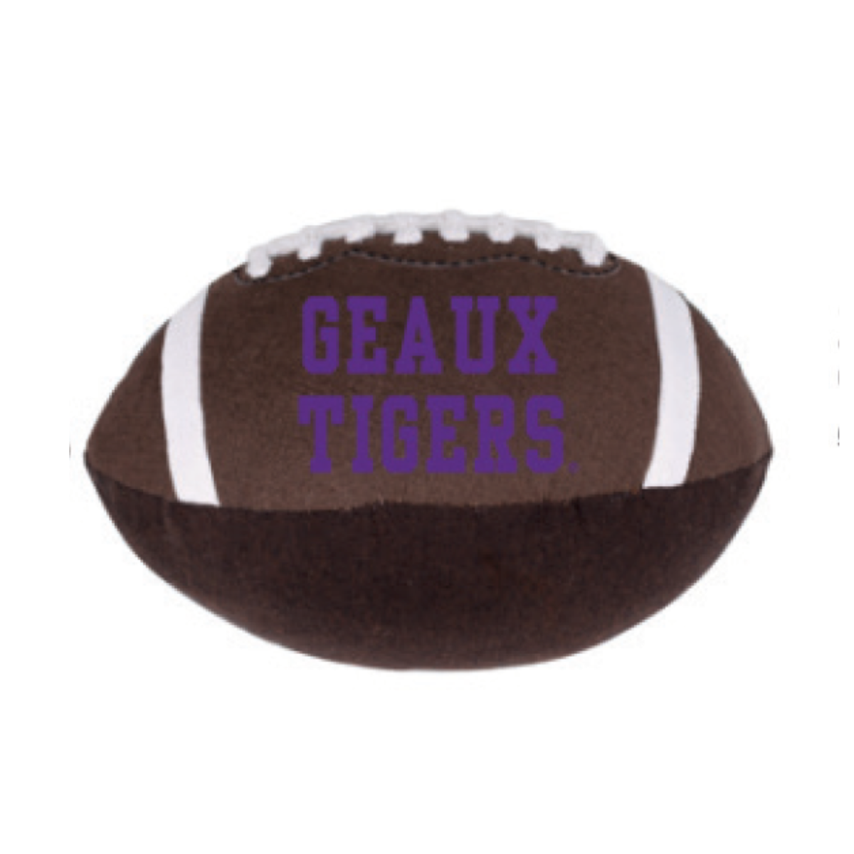 LSU Football Shaped Pillow