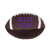 LSU Football Shaped Pillow