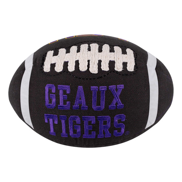 LSU Football Shaped Pillow