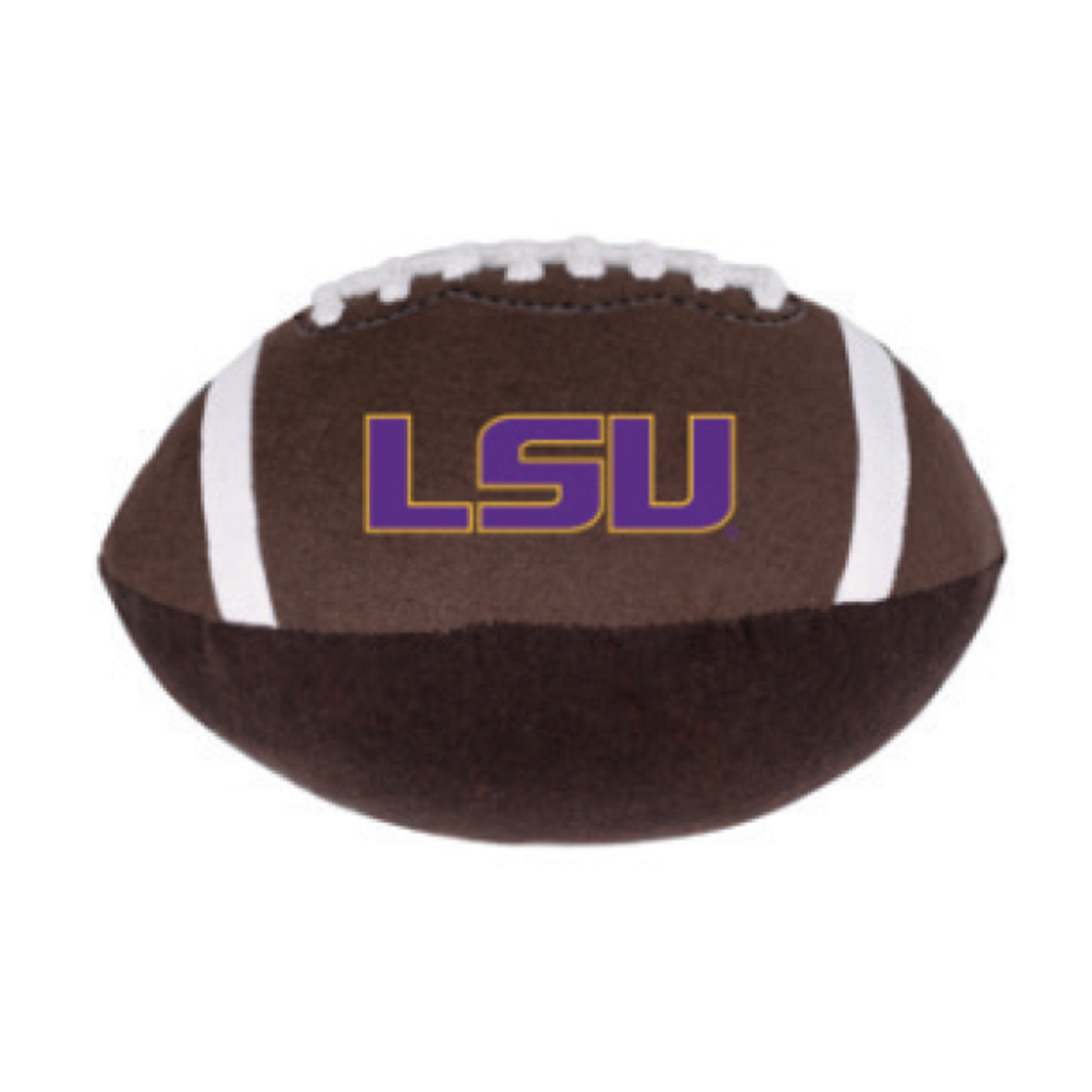 LSU Football Shaped Pillow