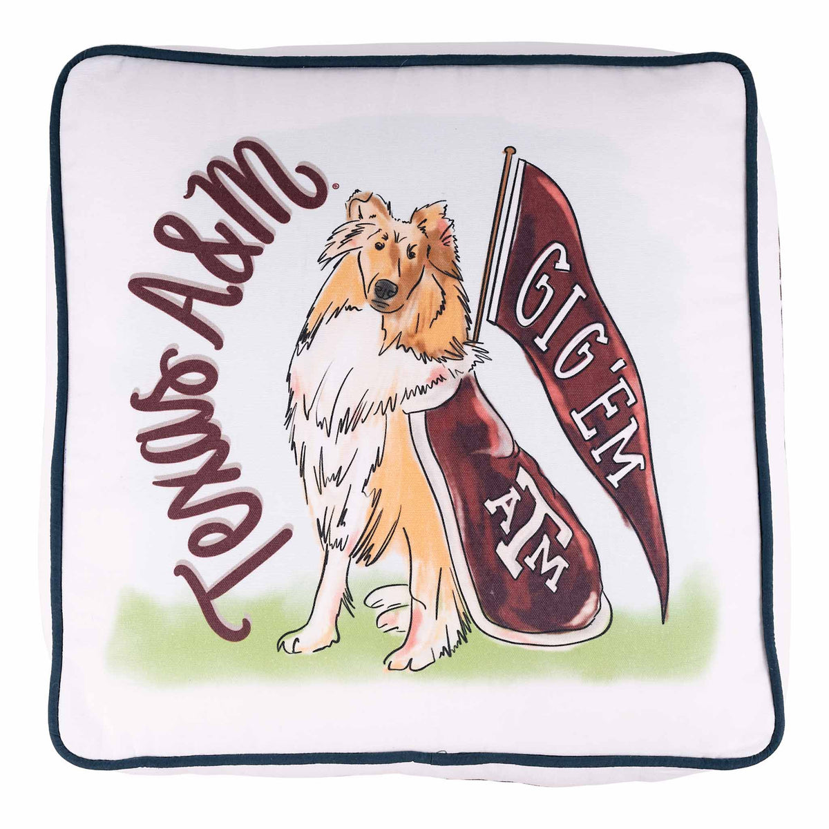 Texas A&M Mascot PIllow