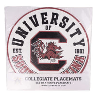 South Carolina Retro Placemat Set/4