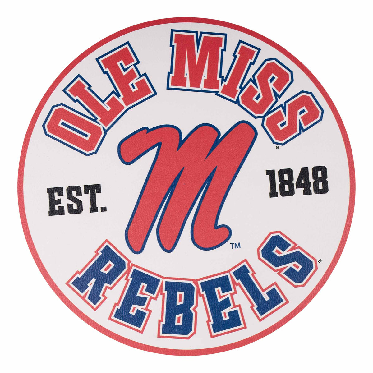 Ole Miss Retro Placemat Set/4