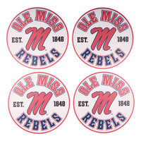 Ole Miss Retro Placemat Set/4