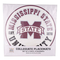 Mississippi State Retro Placemat Set/4