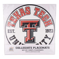 Texas Tech Retro Placemat Set/4